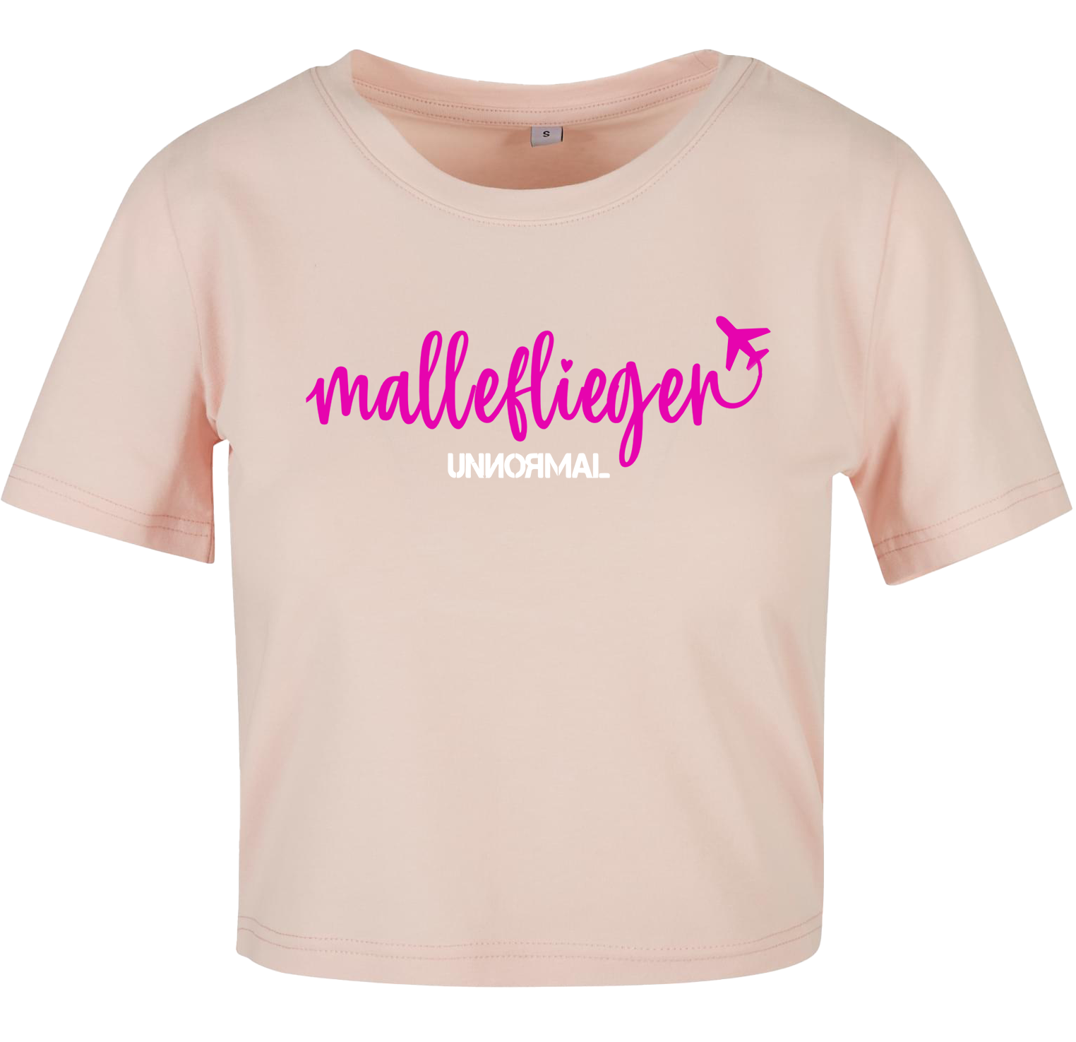 UNNORMAL - Malleflieger - Girl Crop Shirt [pink]