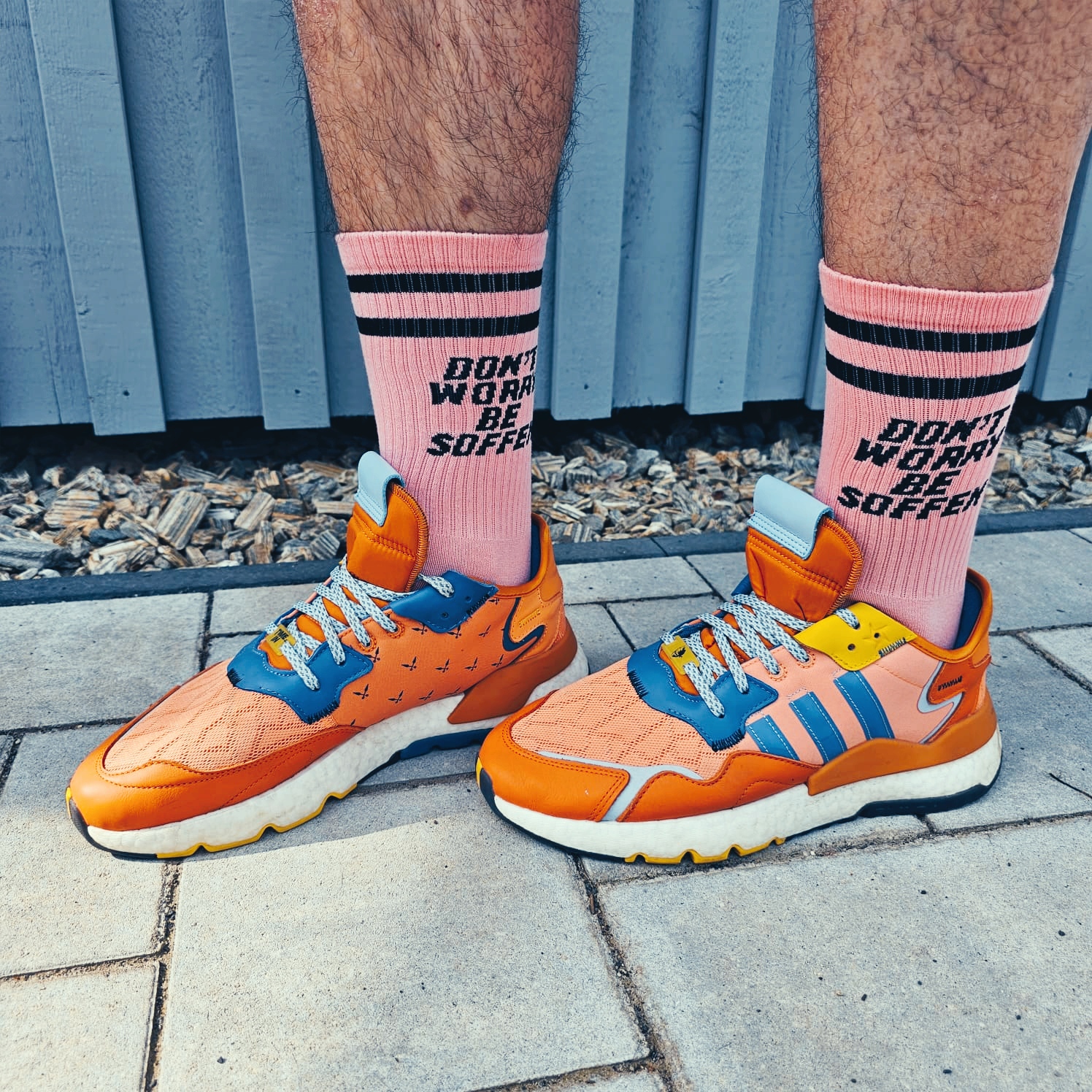 DON`T WORRY BE SOFFEN Socken - verschiedene Farben