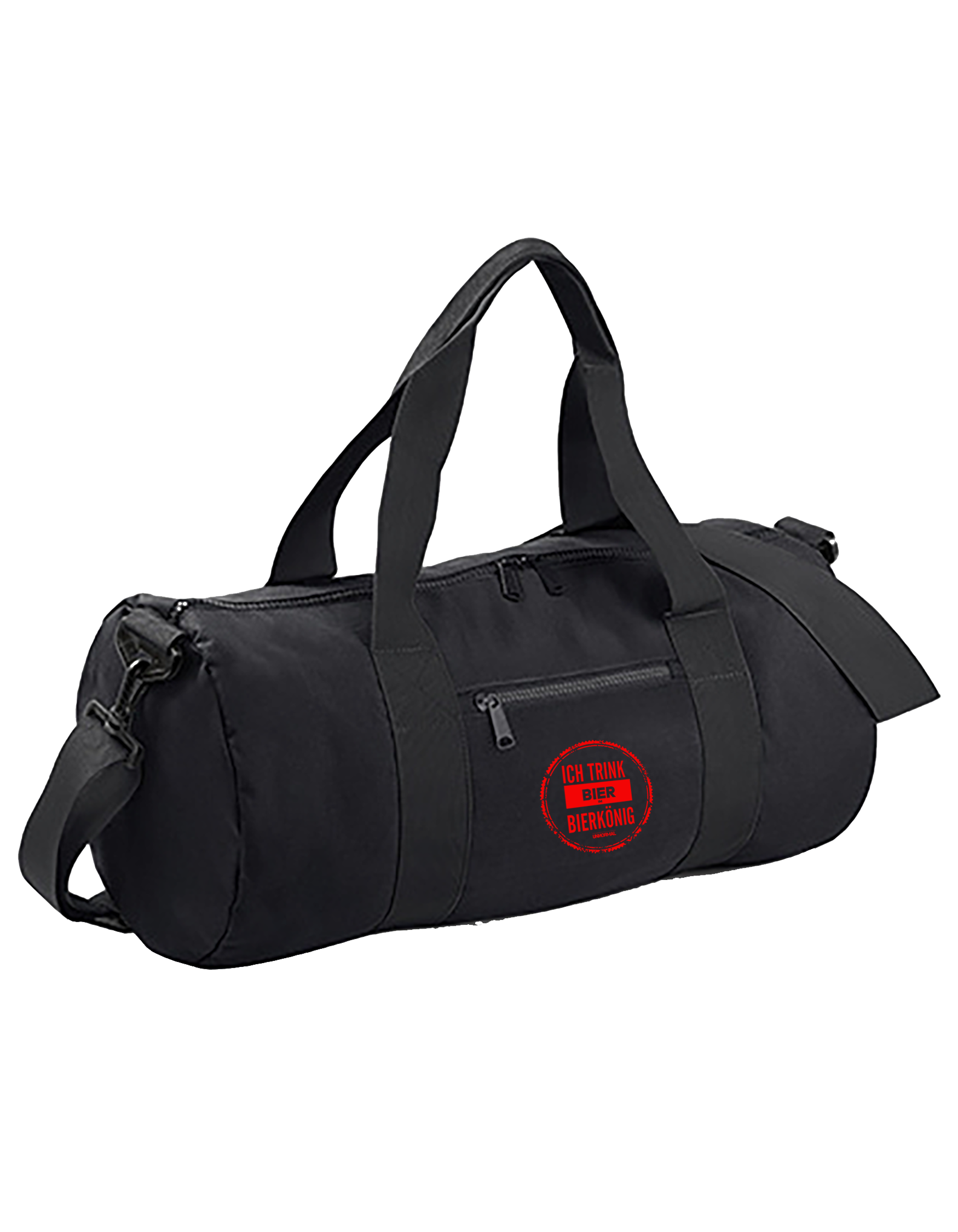 UNNORMAL - Bierkönig - Sport- & Freizeit Tasche [schwarz]