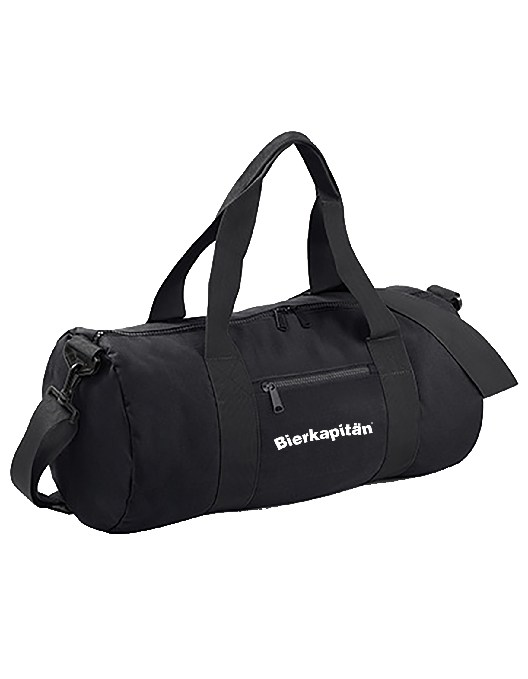 Bierkapitän -Logo - Sport- & Freizeit Tasche [black]